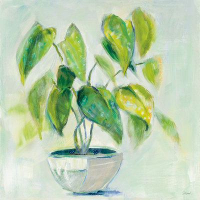 Indoor Happiness Neutral by Sue Schlabach - Wrapped Canvas Painting