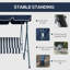 Yair 3 Person Porch Swing with Canopy-2055468647