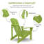 Chaise Adirondack en bois massif Grandview-1756020278
