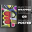 Bold Shape Shift I - Impression sur toile seulement - NON-CADRE