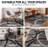 Wave Shaped Circular Design Carpet