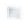 Celalettin Hardwired LED mirror with magnifier and colour changing temperature 3000K/4200K/6000K