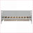 Twin Size Solid Pine Wood Storage Daybed with 2 Drawers – No Box Spring Needed, Grey for Guest Room/Living Room-659559266