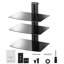 Metal 5.1cm H Media Shelves