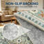 Rectangle 160 cm x 230 cm Geometric Washable Area Rug-2104092694