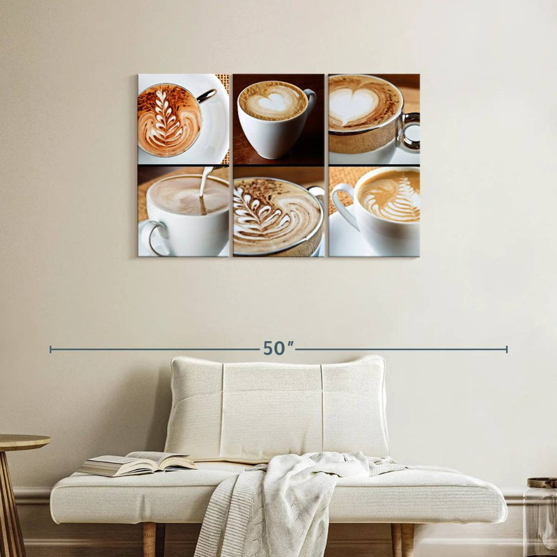 Yarlin Coffee Artistry, 24" H x 38" W