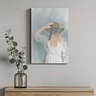Floppy Hat I by Regina Moore Canvas Art Print