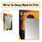 Multicolor Geometric Orange Shapes II - Geometric Wall Mirror, Modern Decorative Mirror, Printed Metal Art-985342252