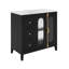 36 In Bathroom Vanity Cabinet With 3  Drawers,Modern Ceramic Basin-1789348487