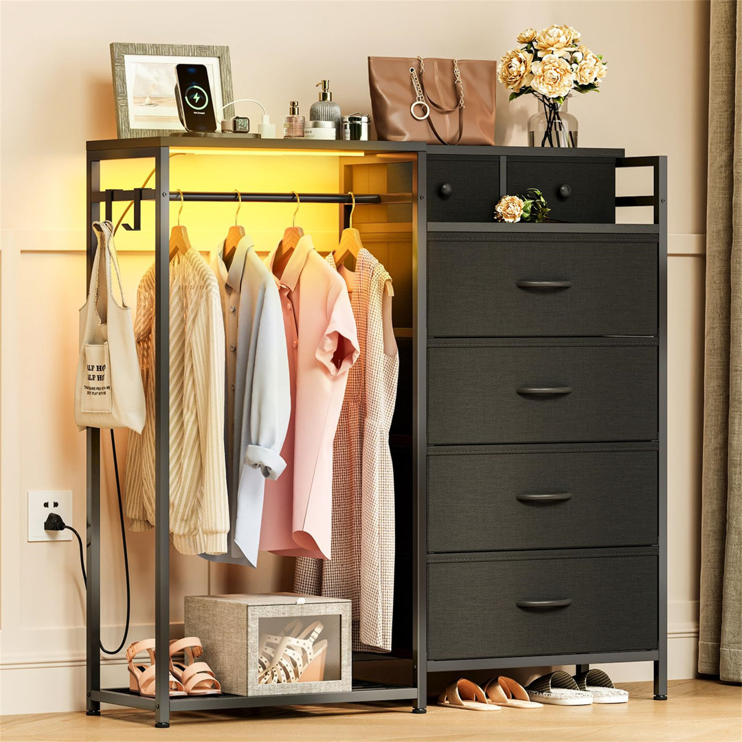 110cm W 6 - Drawer Chest of Drawers