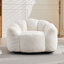 Fauteuil ergonomique à haute densité rembourré de mousse de style Lotus avec poignée de transport