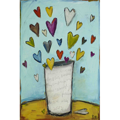 Reproduction d’art sur toile tendue "i willrons" par tori campisi