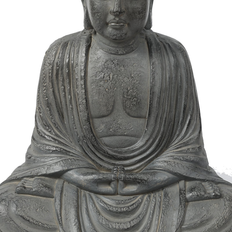 Statue de jardin bouddha méditant Eirena