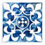 " Cobalt Tile III " by Grace Popp-304695471