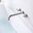 SUMERAIN High Flow Bathtub Faucet,  Extra Long Spout Double Handle Wall Mounted Tub Filler-59186271-92914149