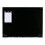 Panneau de verre magnétique mural noir-20368068