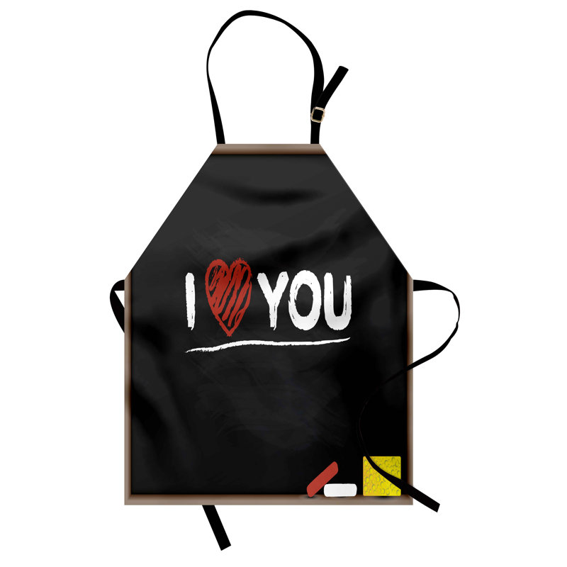 No Pattern Bib Apron