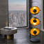 Fiedler 130cm Black Novelty Floor Lamp-42615296