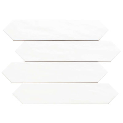Tribeca-Talavera Picket 2.6"x13" Handmade Ceramic Tile Trim