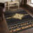Tribes Black Grand Southwest Area Rug-2018312085