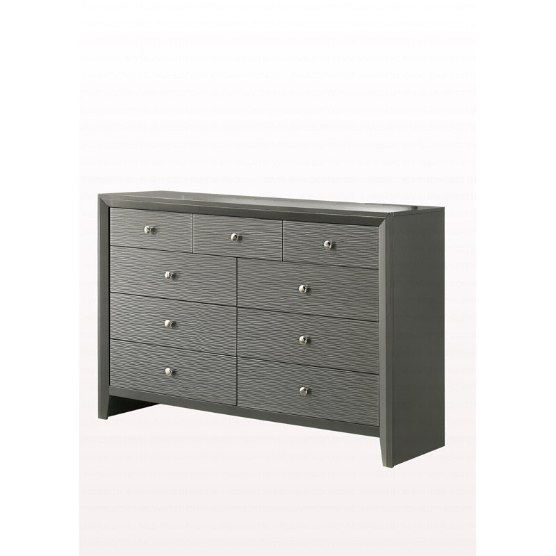 Commode ronde contemporaine à 9 tiroirs 1Pc