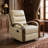 Azilda 29" Wide Genuine Leather Manual Swivel Rocking Standard Recliner-1958668170