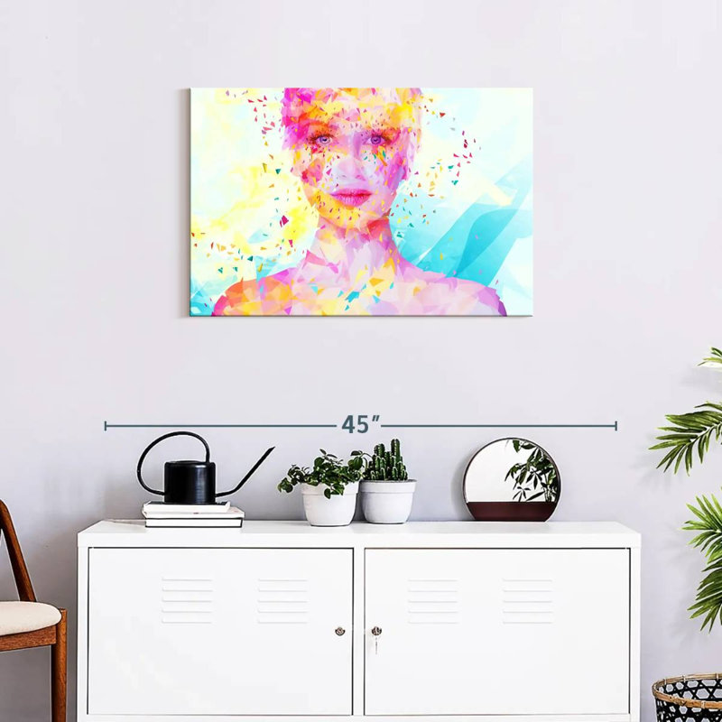 Leisha Turquoise, 20" H x 30" W