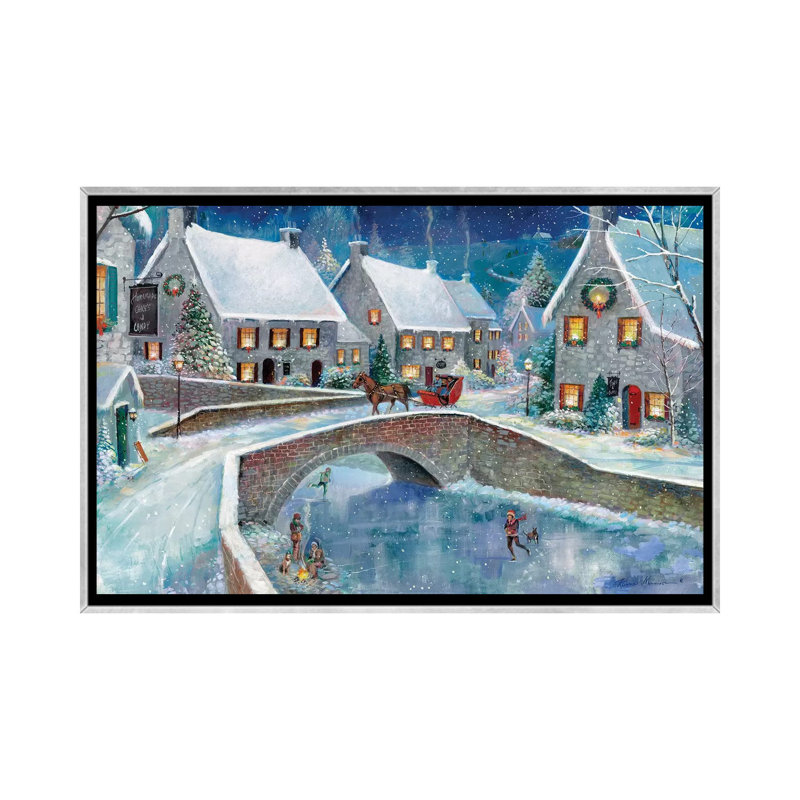 «Warm Winter Wonderland» par Ruane Manning - reproduction d'art, Aucun mat, H 26 po x l 18 po x P 1,5 po