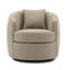 Fauteuil d'appoint pivotant Modern Boucle-793861885