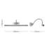 Capri Hardwired Wall Mount Picture Light-408753030