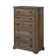 Grande commode de chambre moderne à six tiroirs avec sécurité anti-surmatelas, assemblage sans effort, rangement spacieux et touche médiévale distinctive