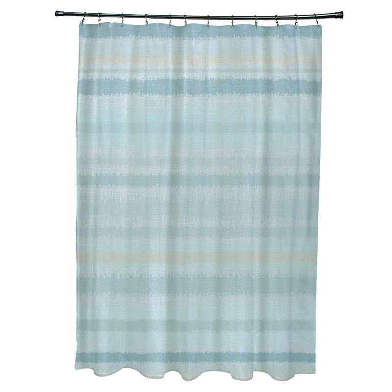 Rideau de douche simple Dorazio, Aigue-marine