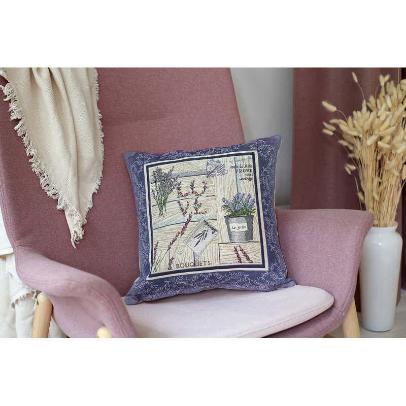 Floral Throw Pillow