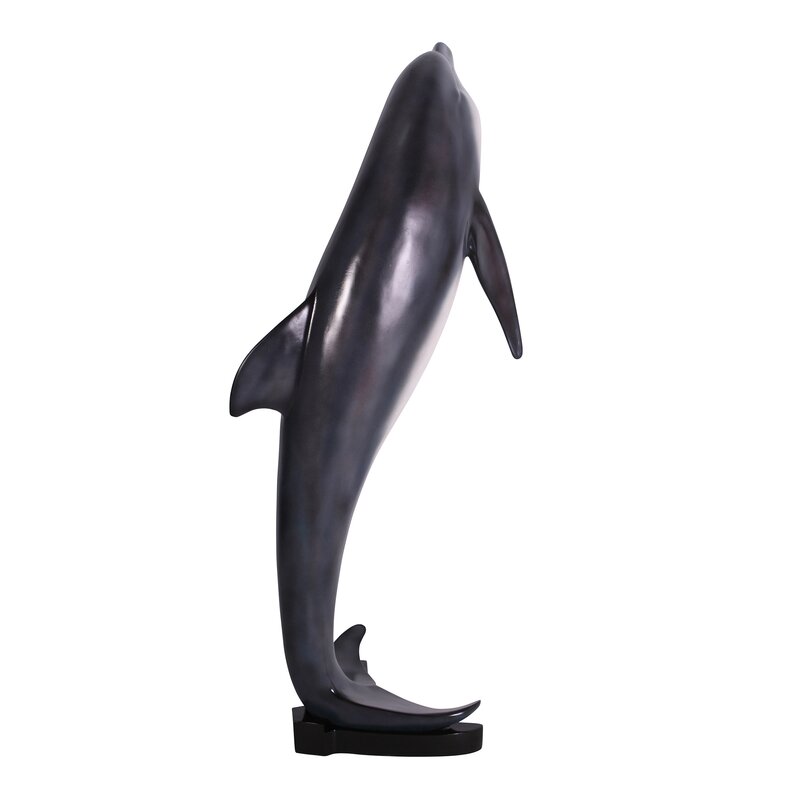 Design Toscano Leaping Sea Dolphin Statue & Reviews | Wayfair