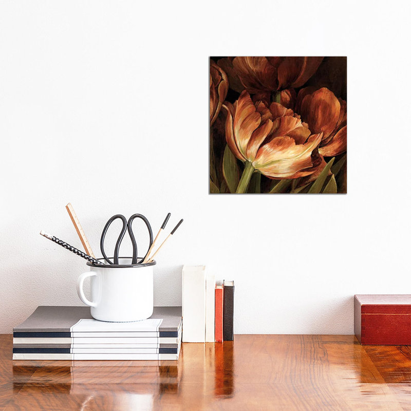 Colouur Harmony II by Linda Thompson - Wrapped Canvas Painting, 30.48 cm H x 30.48 cm W
