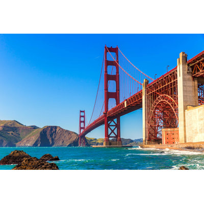 Golden Gate Bridge - Photographie sur toile tendue