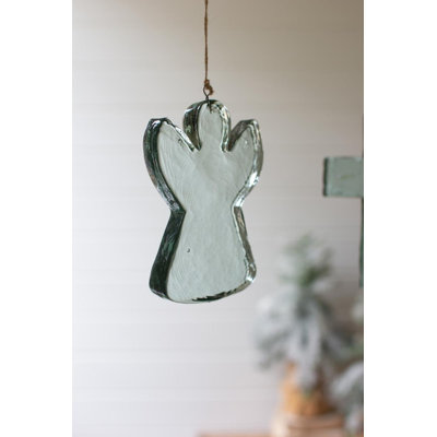 Ornement en verre ange de Noël