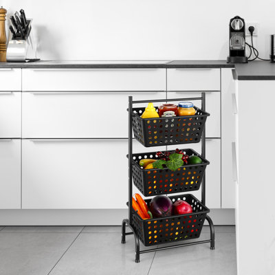 Kearia 13'' W Metal Storage Rack