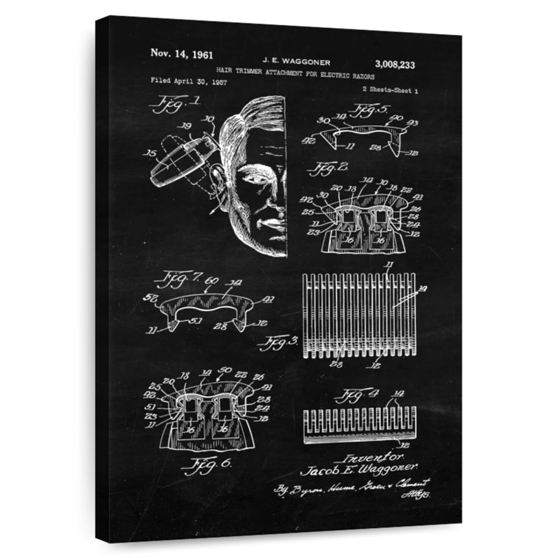 Accessoires pour tondeuse à cheveux BW Maxwell, H 51 po x l 34 po