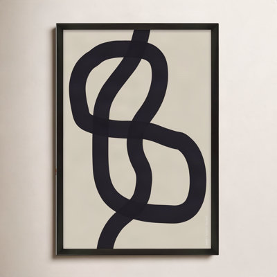 Bombay "Intertwined 1" Print by Romina Gadler