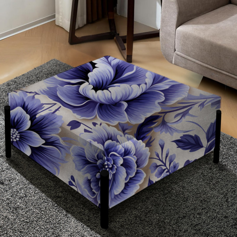 Paisley persan blanc et mauve lavande - Paisley