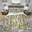 Ensemble de housse de couette à paillettes cercles à main designart-138867615