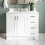 ARIEL Taylor 42.25 Single Sink Bathroom Vanity with Man-Made Stone Top-Oval-661486143-635474371-635474380
