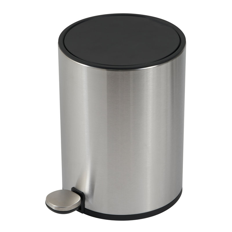 Rebrilliant Decorative Bin, Silver/Black
