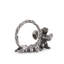 Woodland Creatures Pewter Squirrel Branch Napkin Ring