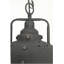 Luminaire suspendu D10,4 x 11,4 po, métal