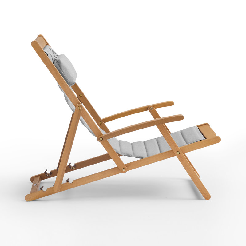 Clara Folding Outdoor Deck Chair