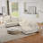 Basic Sectional Sofa, 129" Oversized  Sofa U-Shaped Sofa Couch Modern Sofa Upholstered In Soft Corduroy With A Chaise Lounge-1841339793