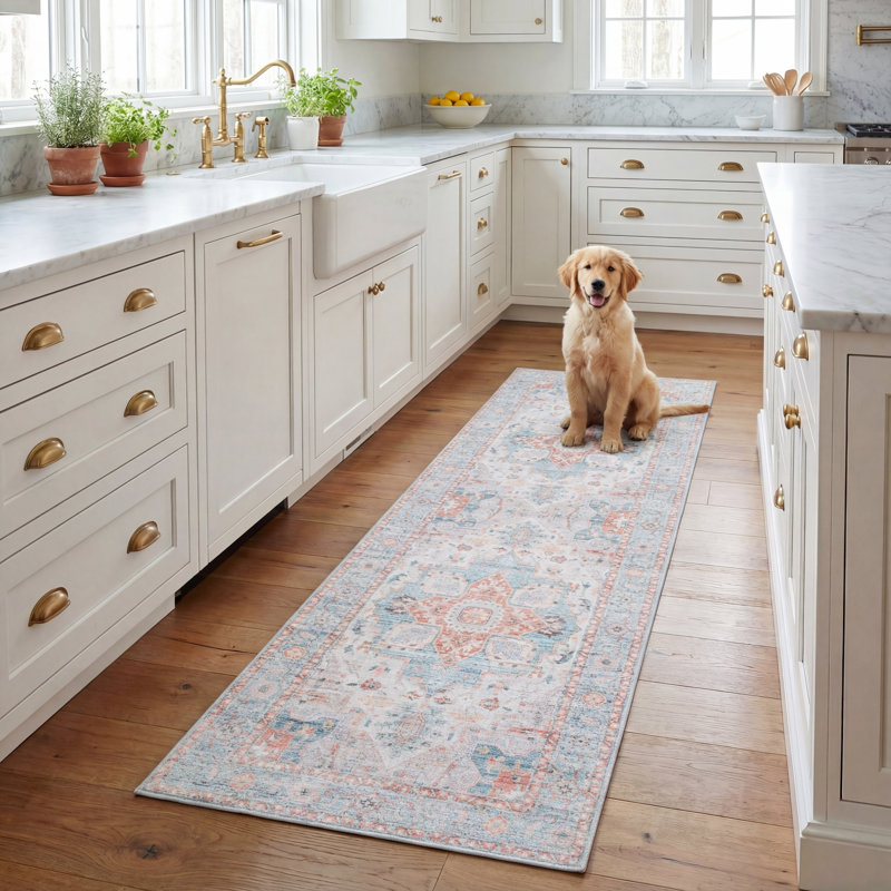 Wealdstone Performance Machine Washable Oriental Rug, Runner 2'6" x 8'