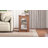 Farmhouse Square End Table With Storage-1353802250
